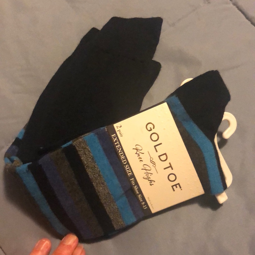 Knee high socks-2 pair
